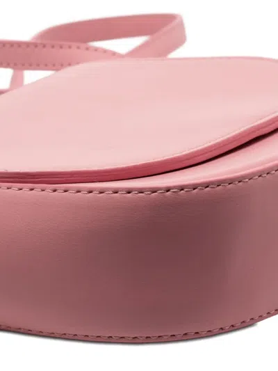Pre-owned Mansur Gavriel Leather Crossbody Bag In Pink