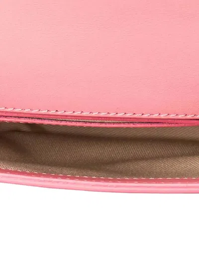 Pre-owned Mansur Gavriel Leather Crossbody Bag In Pink