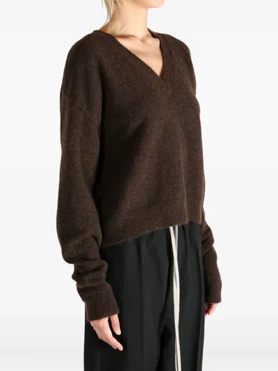 Rick Owens V-neck Sweater
