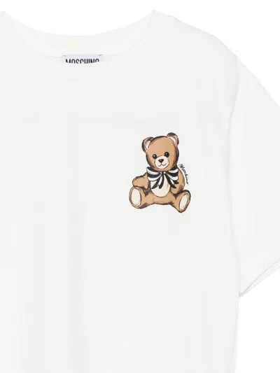 Moschino Teddy Bear-print T-shirt In White