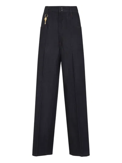 Carven Key Charm Straight-leg Jeans