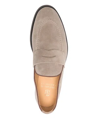 Brunello Cucinelli Suede Loafers