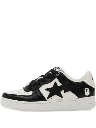 A Bathing Ape Bape Sta 4l Star-embellished Camo Sneakers