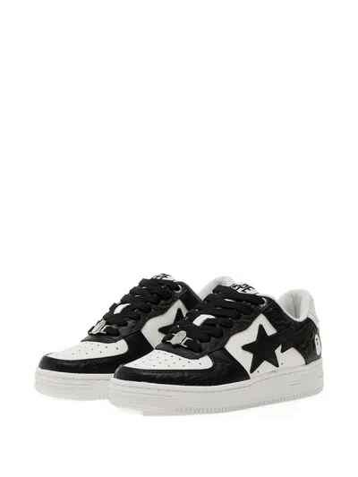 A Bathing Ape Bape Sta 4l Star-embellished Camo Sneakers
