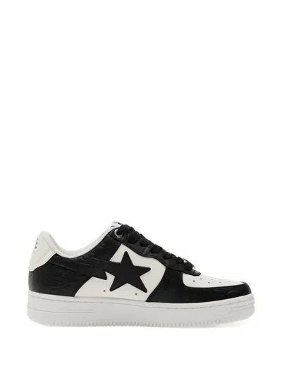 A Bathing Ape Bape Sta 4l Star-embellished Camo Sneakers