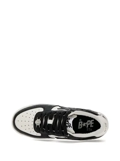 A Bathing Ape Bape Sta 4l Star-embellished Camo Sneakers