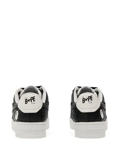 A Bathing Ape Bape Sta 4l Star-embellished Camo Sneakers