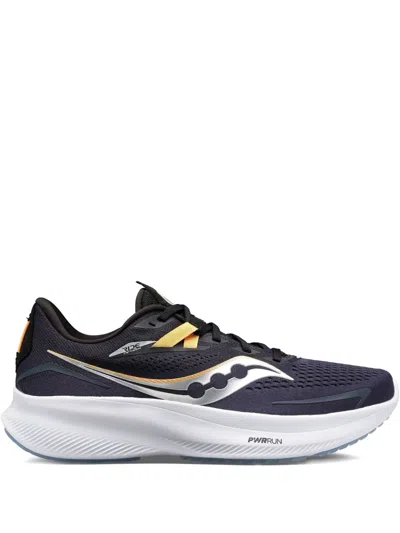Saucony Ride 15 "navy" Sneakers In Blue