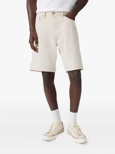 Levi's 5-pocket Denim Shorts In Neutral