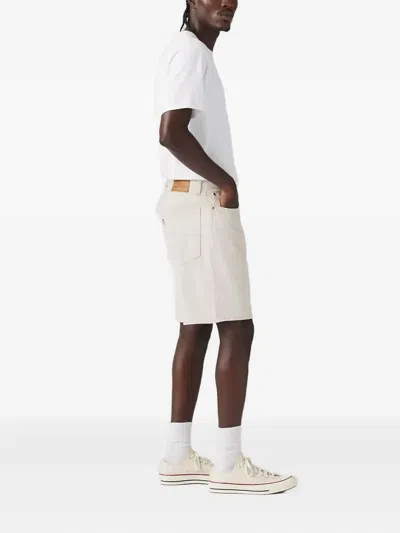 Levi's 5-pocket Denim Shorts In Neutral