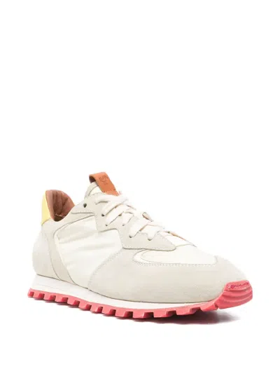 Elia Maurizi Marika Suede Panelled Sneakers