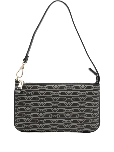 Emporio Armani Logo-jacquard Shoulder Bag