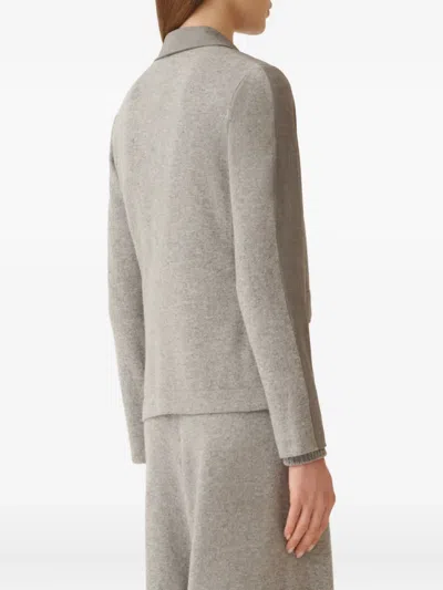 Fabiana Filippi Pocket-detail Blazer In Gray