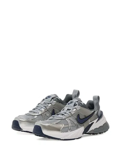 Nike V2k Run Metallic Mesh Low-top Sneakers