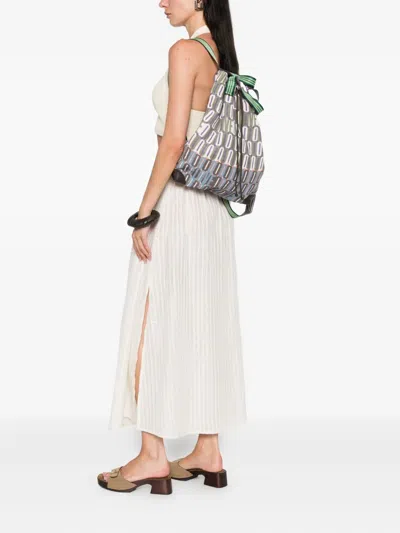 Epice Chenna Drawstring Patterned Backpack