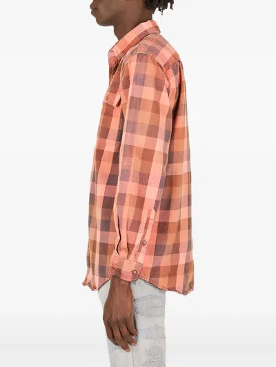 Notsonormal Check-pattern Long-sleeve Shirt In Multi