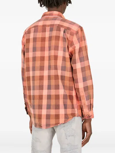 Notsonormal Check-pattern Long-sleeve Shirt In Multi