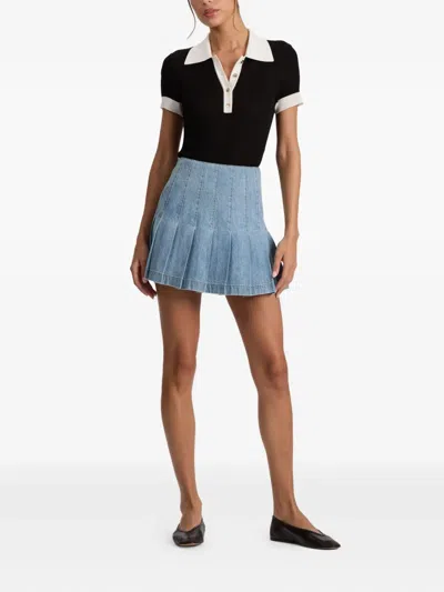Alice And Olivia Carter Denim Skirt