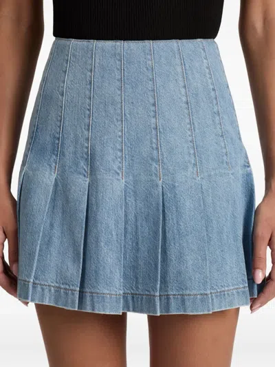 Alice And Olivia Carter Denim Skirt