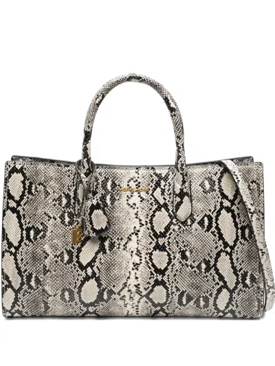 Michael Michael Kors Snakeskin-print Tote Bag