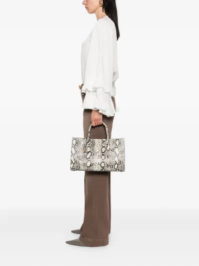 Michael Michael Kors Snakeskin-print Tote Bag