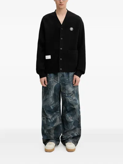 Aape By A Bathing Ape Camouflage-pattern Jeans