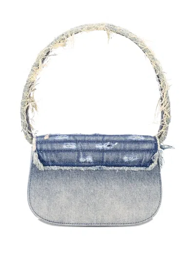 Diesel 1dr Crystal-embellished Denim Shoulder Bag