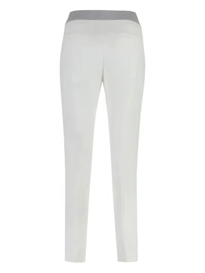 Peserico Tailored Trousers In White