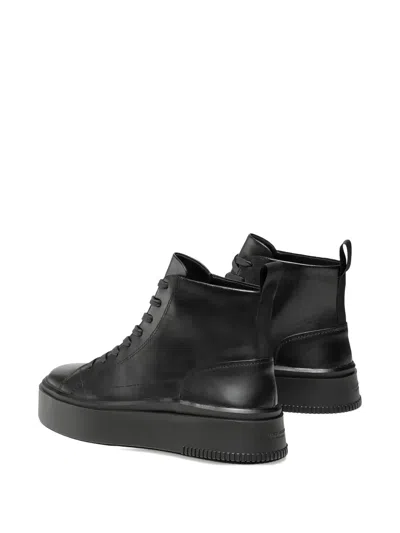 Vagabond Stacy Lace-up Platform Boots In Black