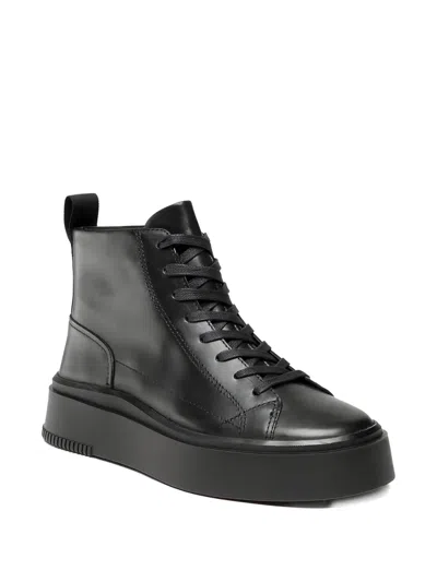 Vagabond Stacy Lace-up Platform Boots In Black