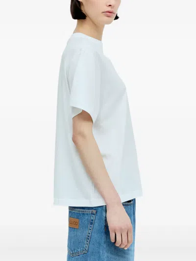 Song For The Mute Logo Print T-shirt In White