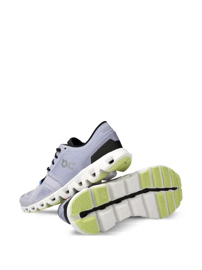On Running Cloud X 3 Mesh-panel Sneakers In Blue