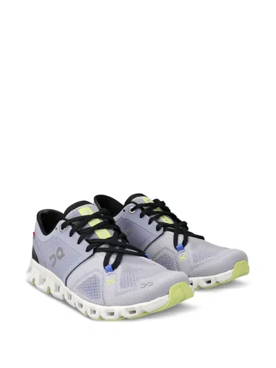 On Running Cloud X 3 Mesh-panel Sneakers In Blue