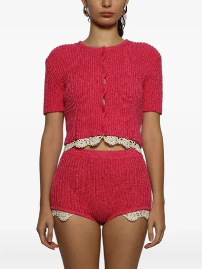 Magda Butrym Buttoned-up Cropped Cardigan