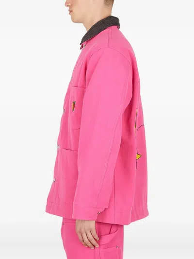 Sky High Farm Cotton Jacket In Pink