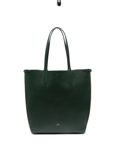 Polo Ralph Lauren Leather Buckle-detail Tote Bag