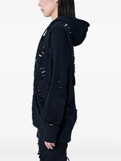 Sia Arnika Distressed Zip-up Hoodie