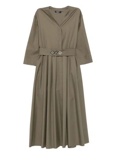 S Max Mara Arcella Belted Midi Dress