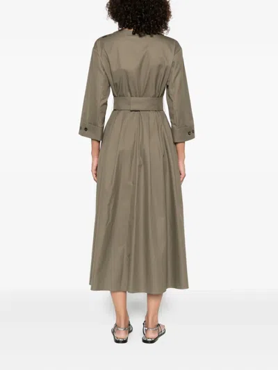 S Max Mara Arcella Belted Midi Dress
