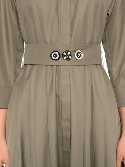 S Max Mara Arcella Belted Midi Dress