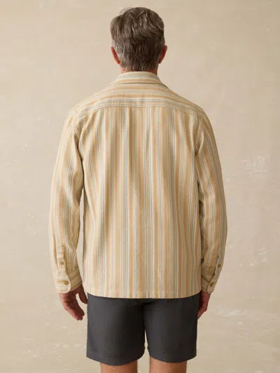 Faherty Vista Overshirt In Neutral