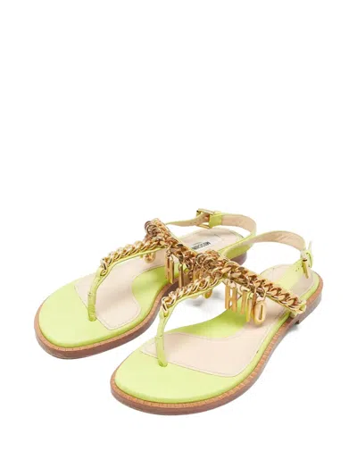 Pre-owned Moschino 2024 Slingback Sandals