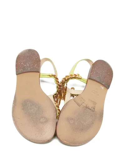 Pre-owned Moschino 2024 Slingback Sandals