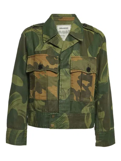 Pre-owned Zadig & Voltaire Camouflage-print Jacket