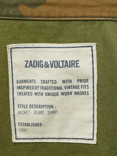 Pre-owned Zadig & Voltaire Camouflage-print Jacket