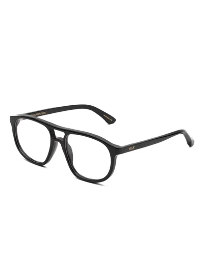 Retrosuperfuture Pilot-frame Glasses In Black