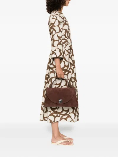 Coccinelle Large Nikla Suede Tote Bag