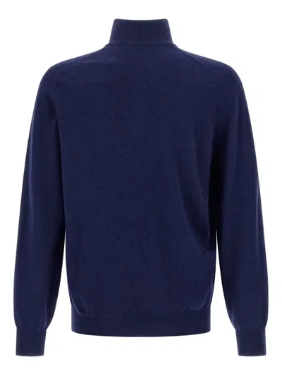 Brunello Cucinelli Half-zip High Collar Sweater