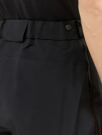 66 North Zip-fastening Drawstring Trousers In Black