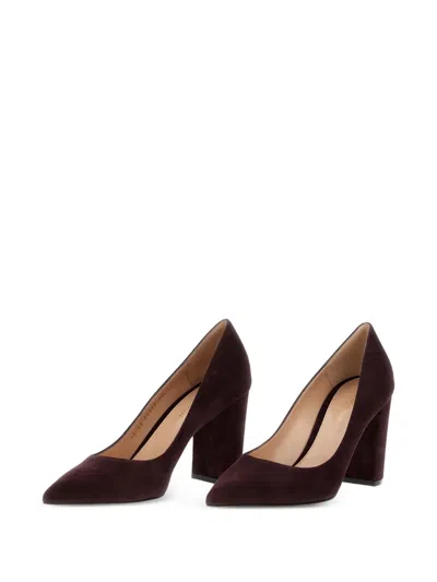 Gianvito Rossi Brown Slip On Pumps